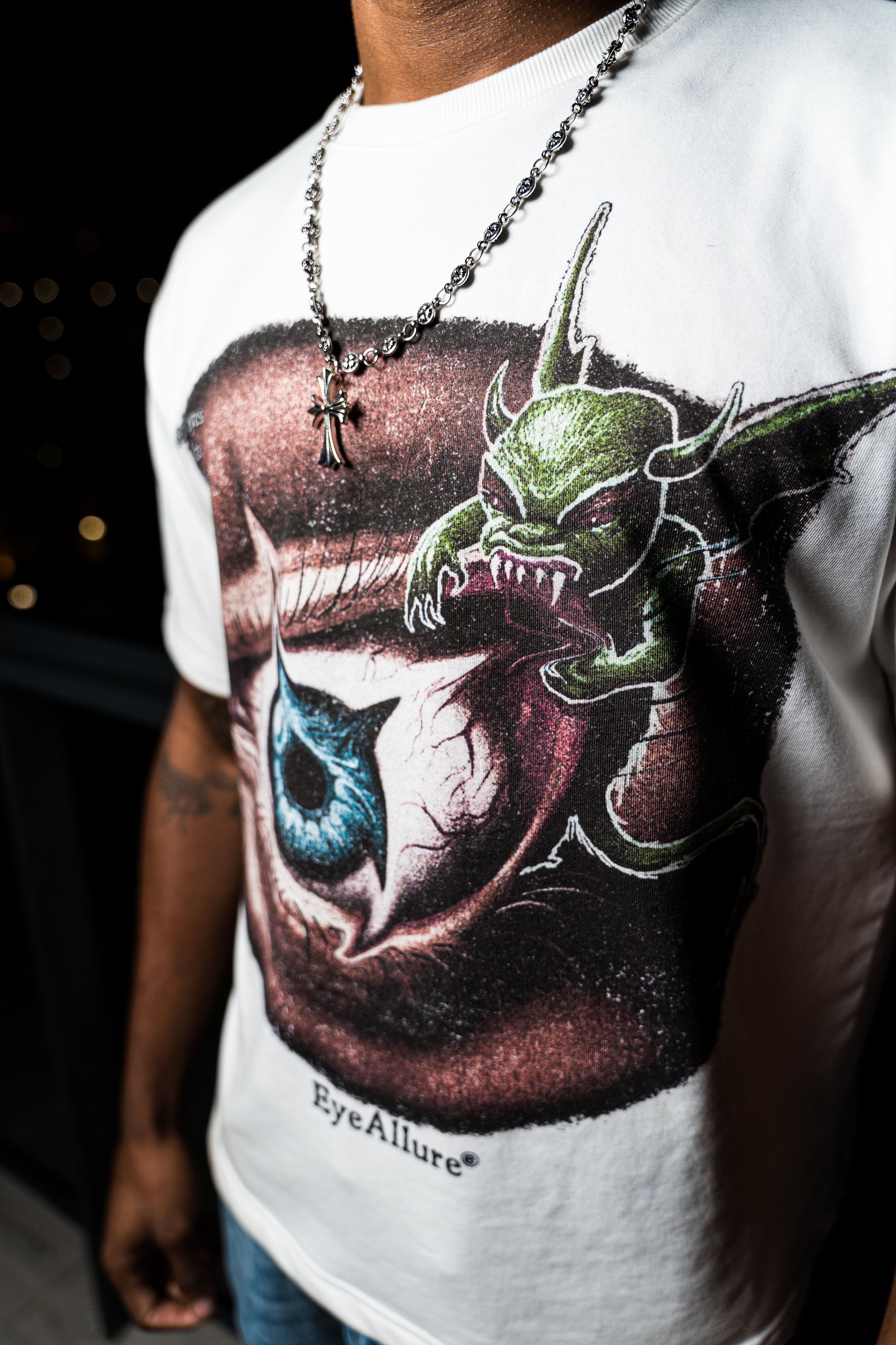 Real Eyes Tee (White)