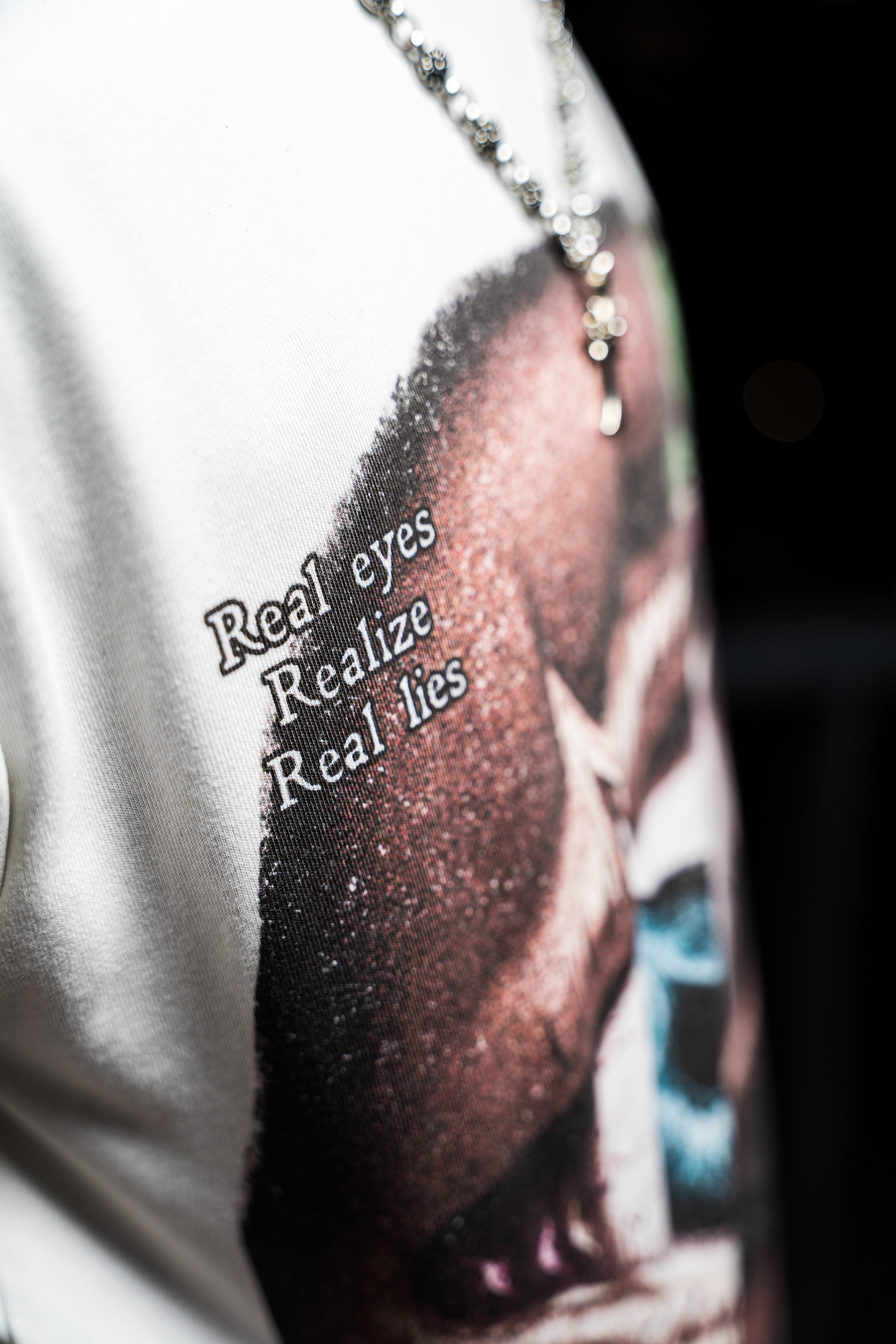 Real Eyes Tee (White)