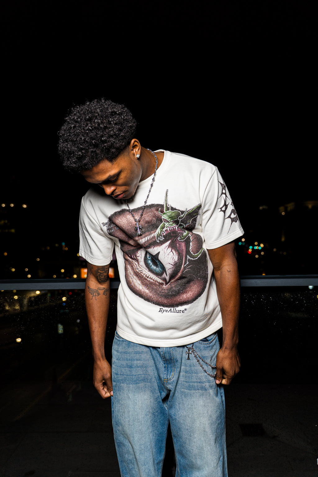 Real Eyes Tee (White)