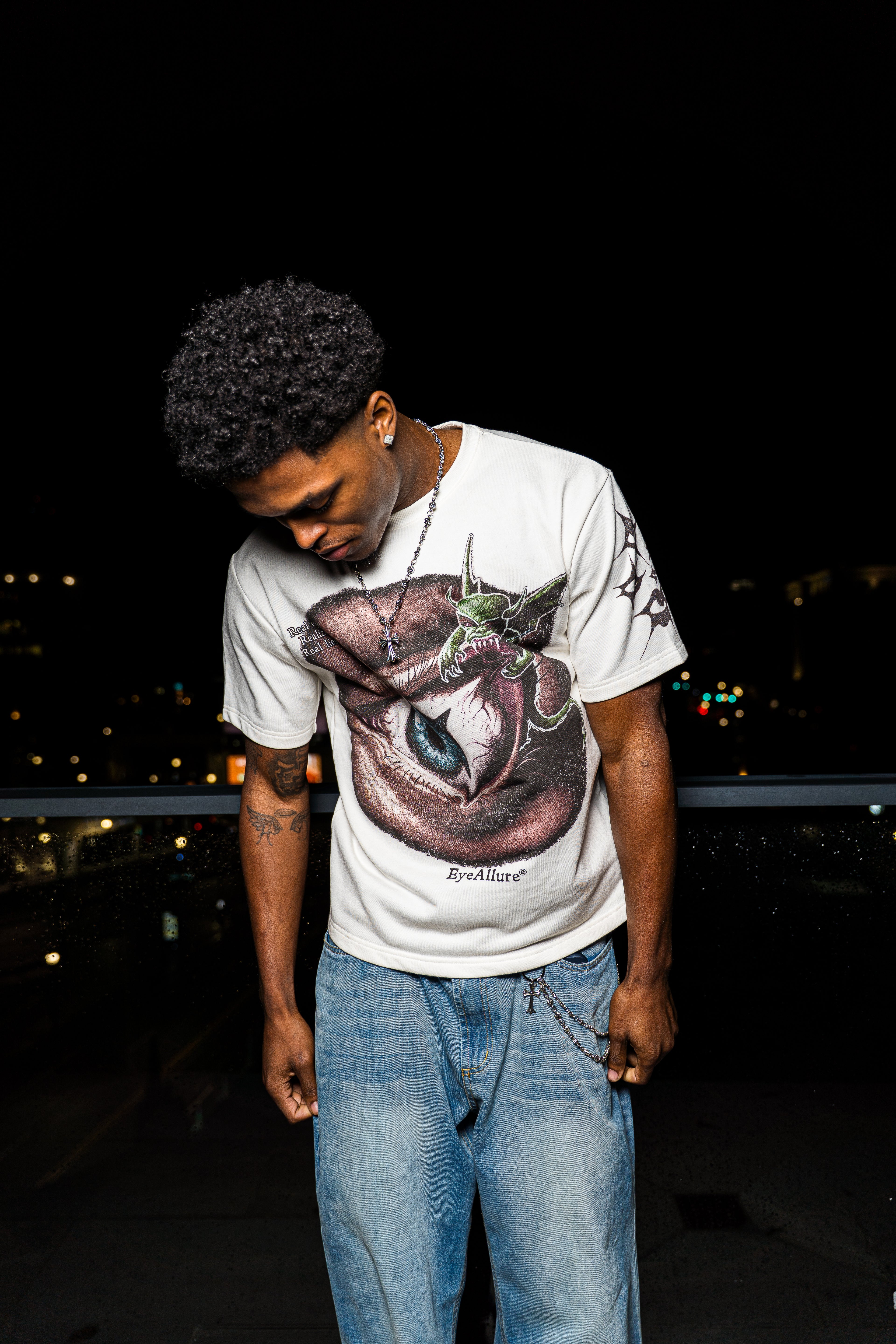 Real Eyes Tee (White)