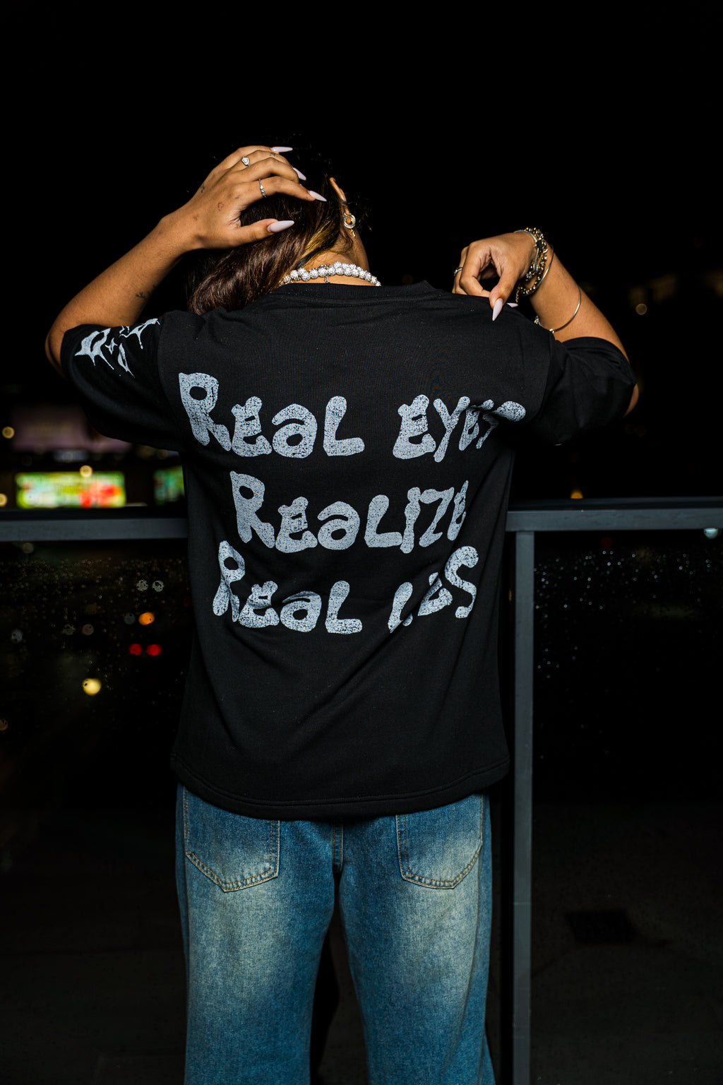 Real Eyes Tee (Black)