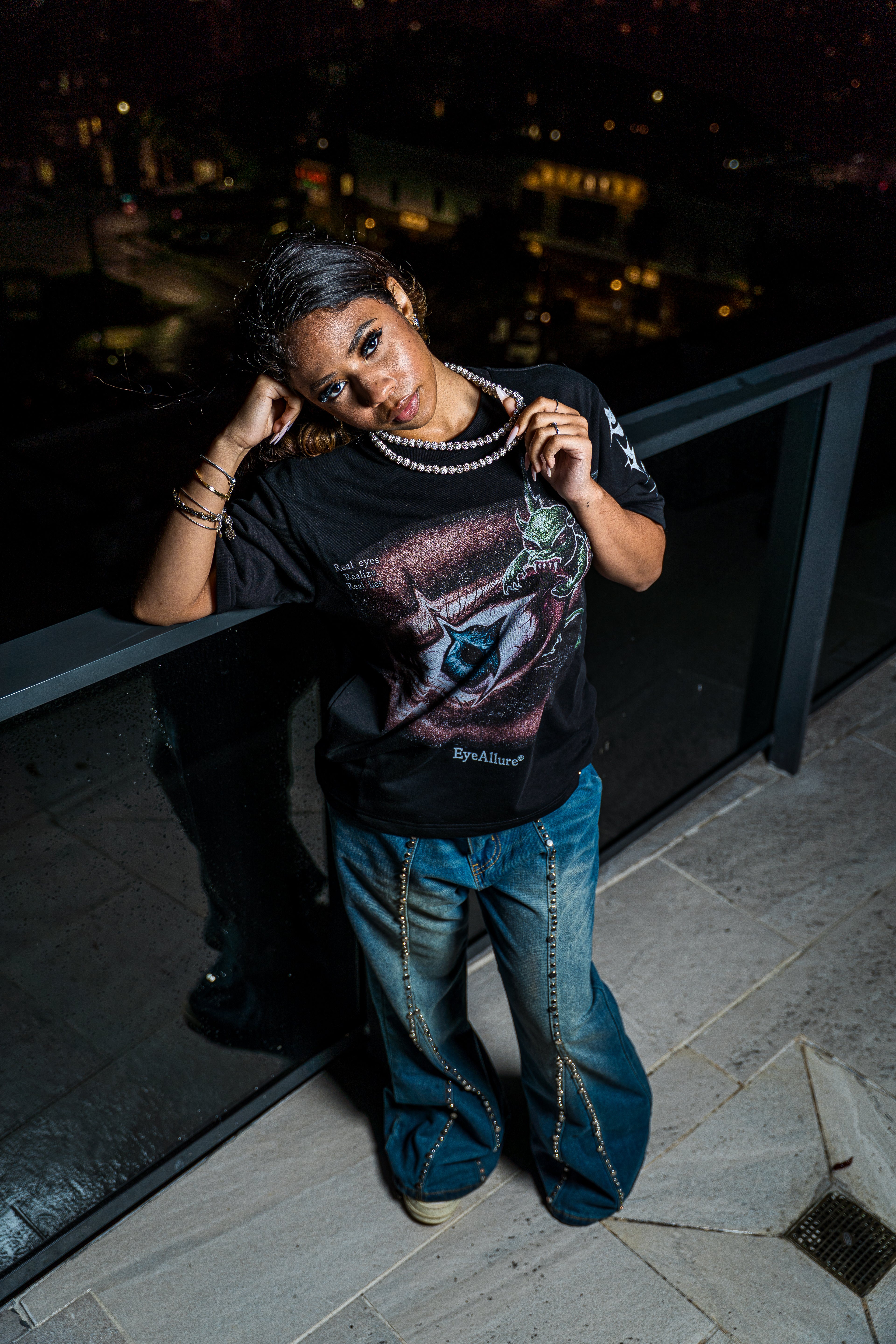 Real Eyes Tee (Black)